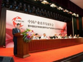 我公司参加中国产业改革发展年会成立大会